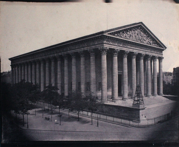 Édourd Baldus -La Madeleine, Paris (print from a paper negative, c.1853).jpg