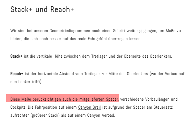 Stack+ und Reach+ | Rennrad-News.de
