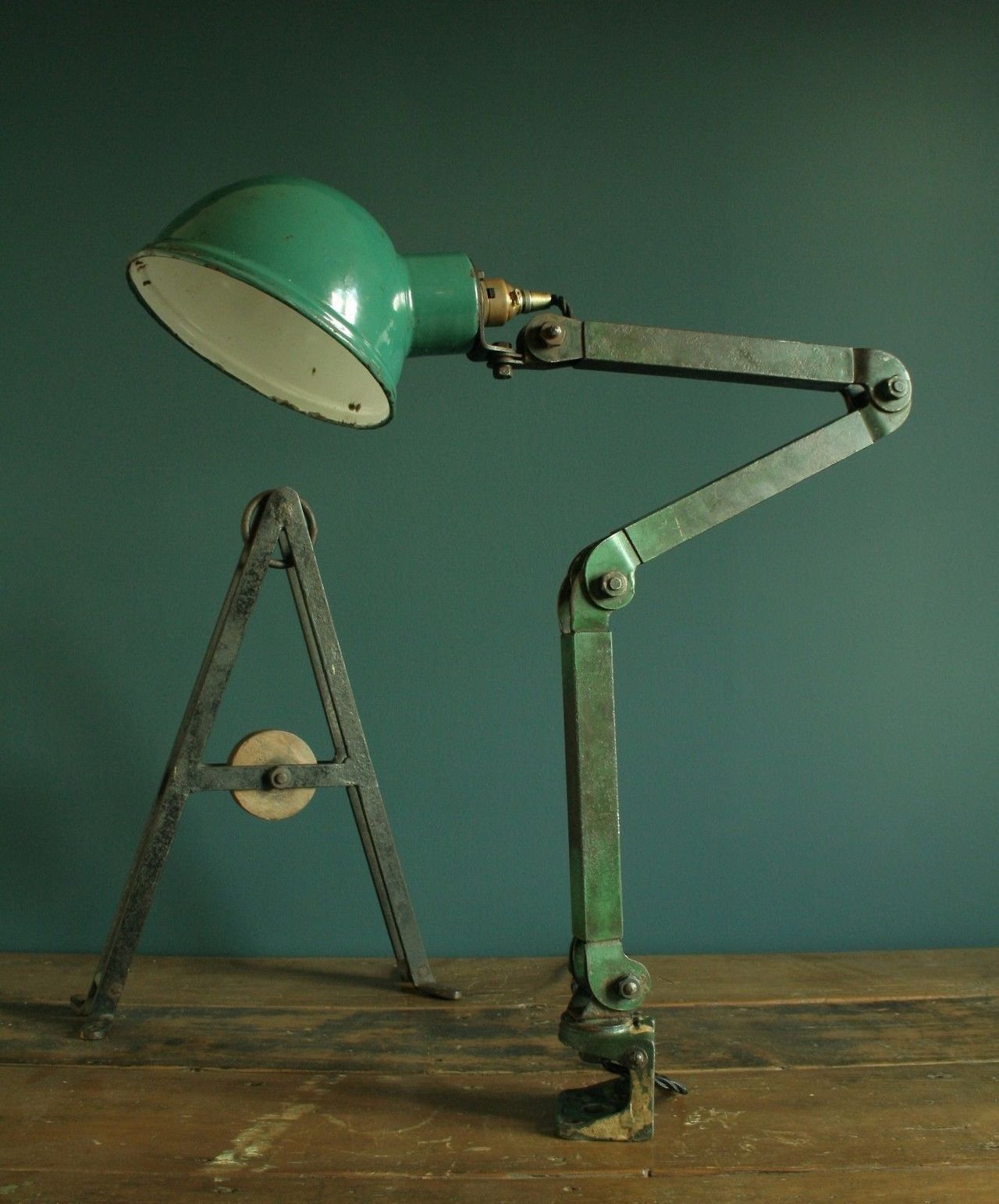 1930s ‘Edl’ Industrial Machine Lamp. 1.jpg