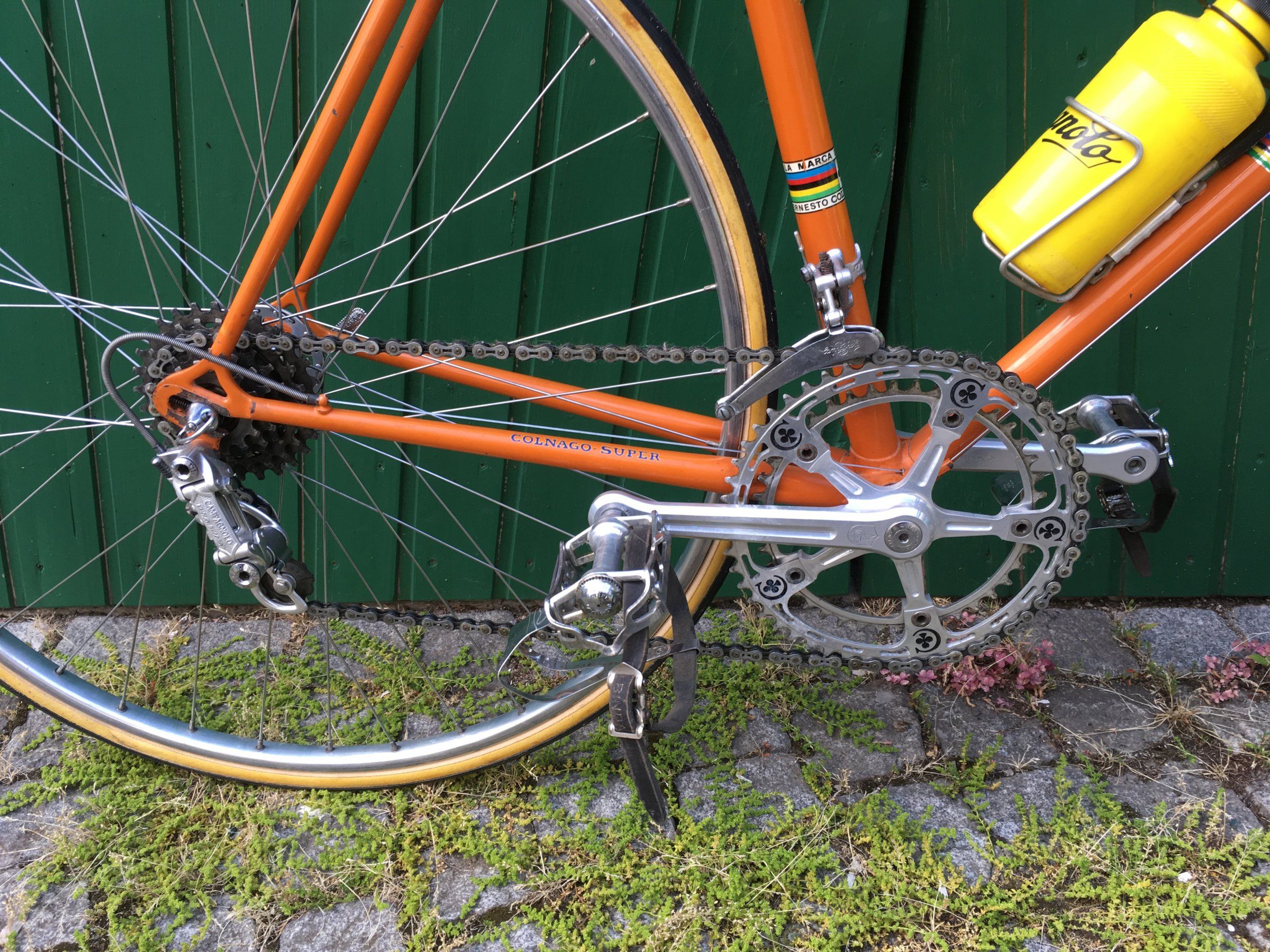 colnago super molteni squadra corse preserved !!!rare 52x50 1971/1972