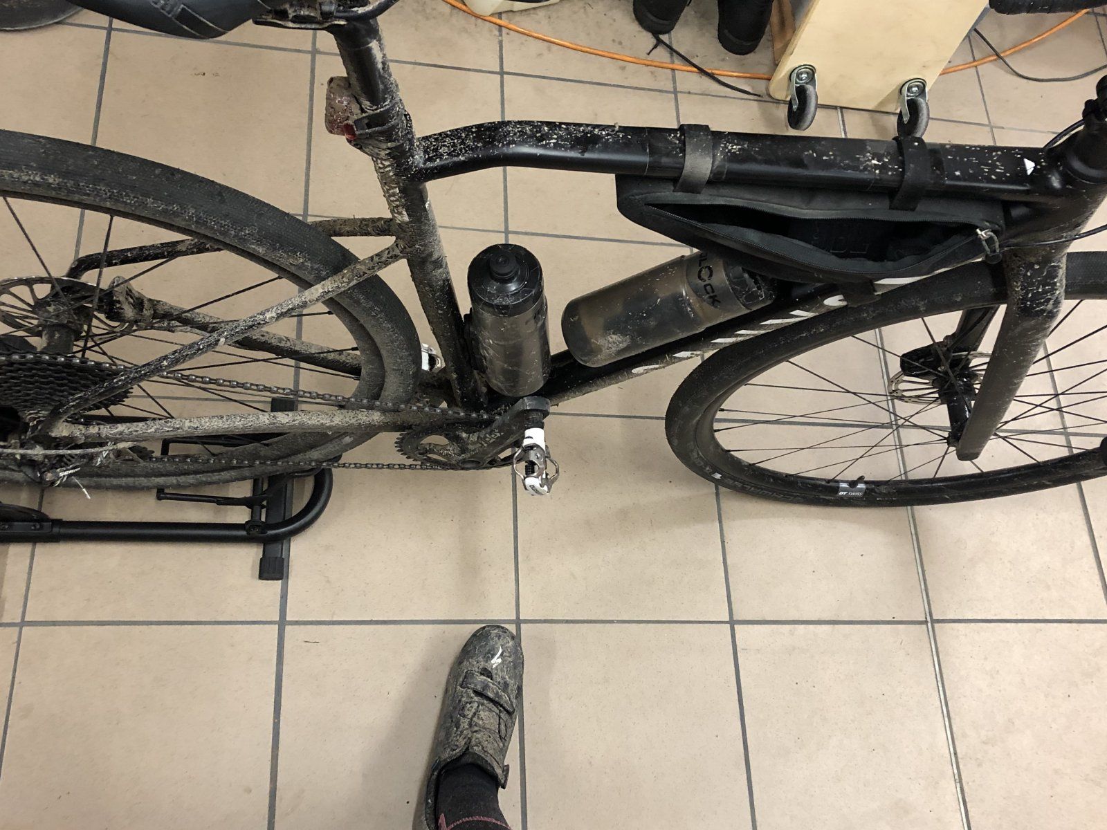 gravel bike wielset