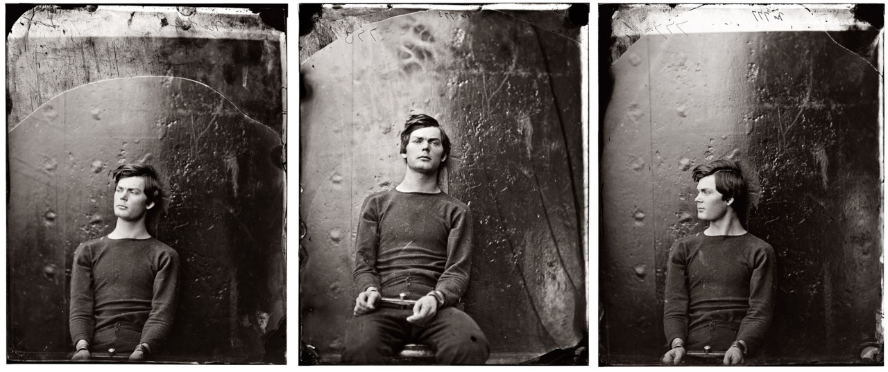 Alexander Gardner - Three photographs of Lewis Paine 26th April, 1865.jpg