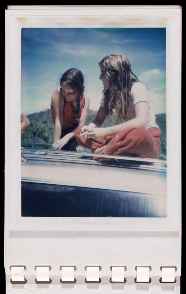 Andy Warhol - Red Book. Tina Radziwill and Caroline Kennedy, Montauk 1972.jpg