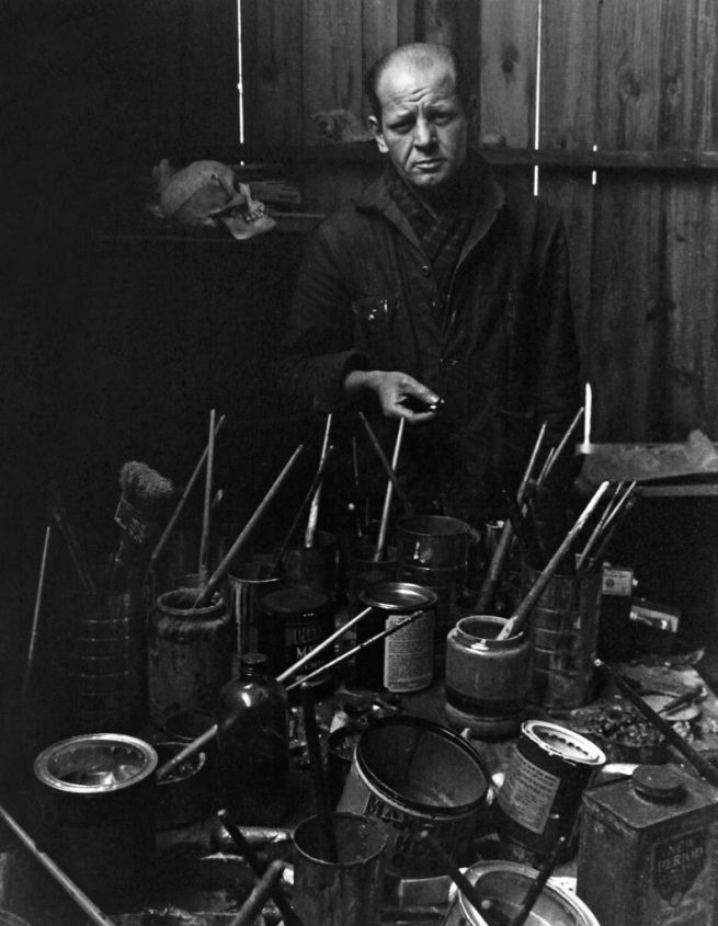 Arnold A Newman - Jackson Pollock (1949).jpg