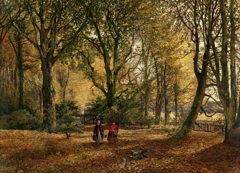 Autumn Leaves (1864) -John Milne Donald @Glasgow Museums Resource Centre (GMRC).jpg