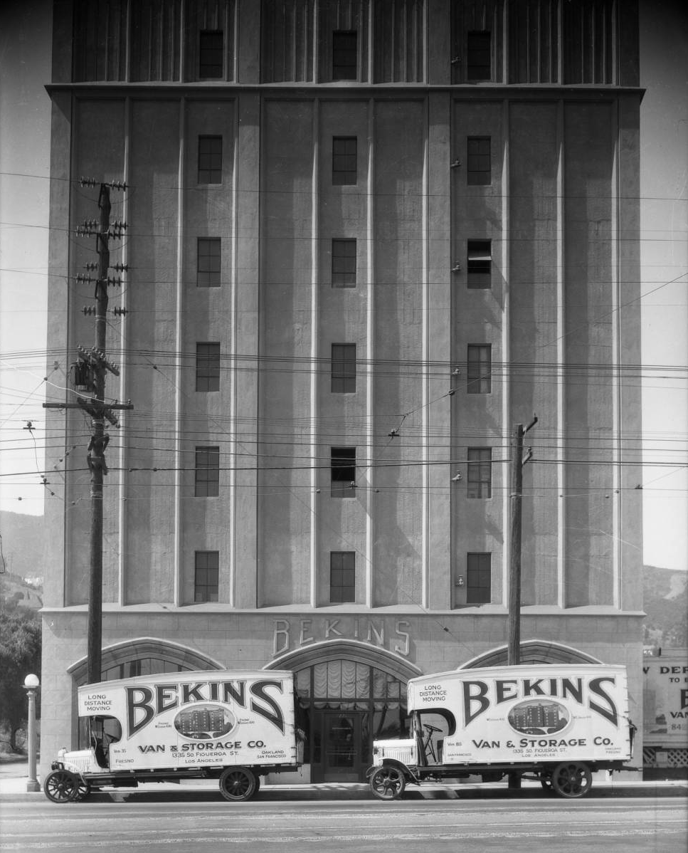 Bekins Storage, Los Angeles, 1926.png