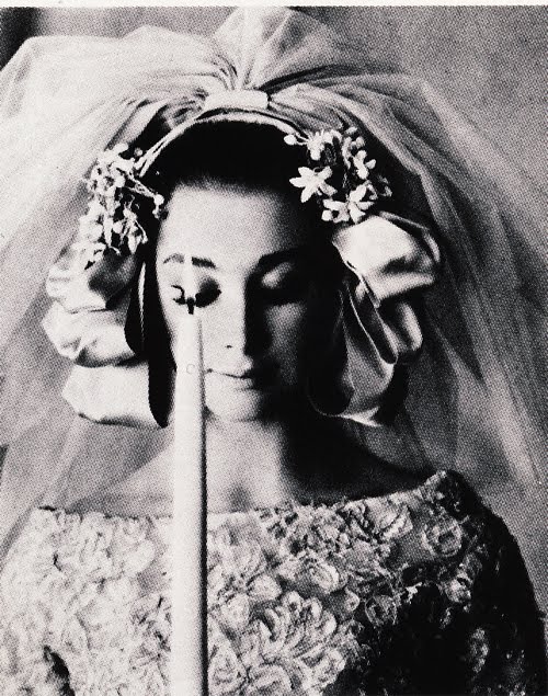 Bride creation by Christian Dior, photo by Bourdin-French Vogue,March 1961..jpg