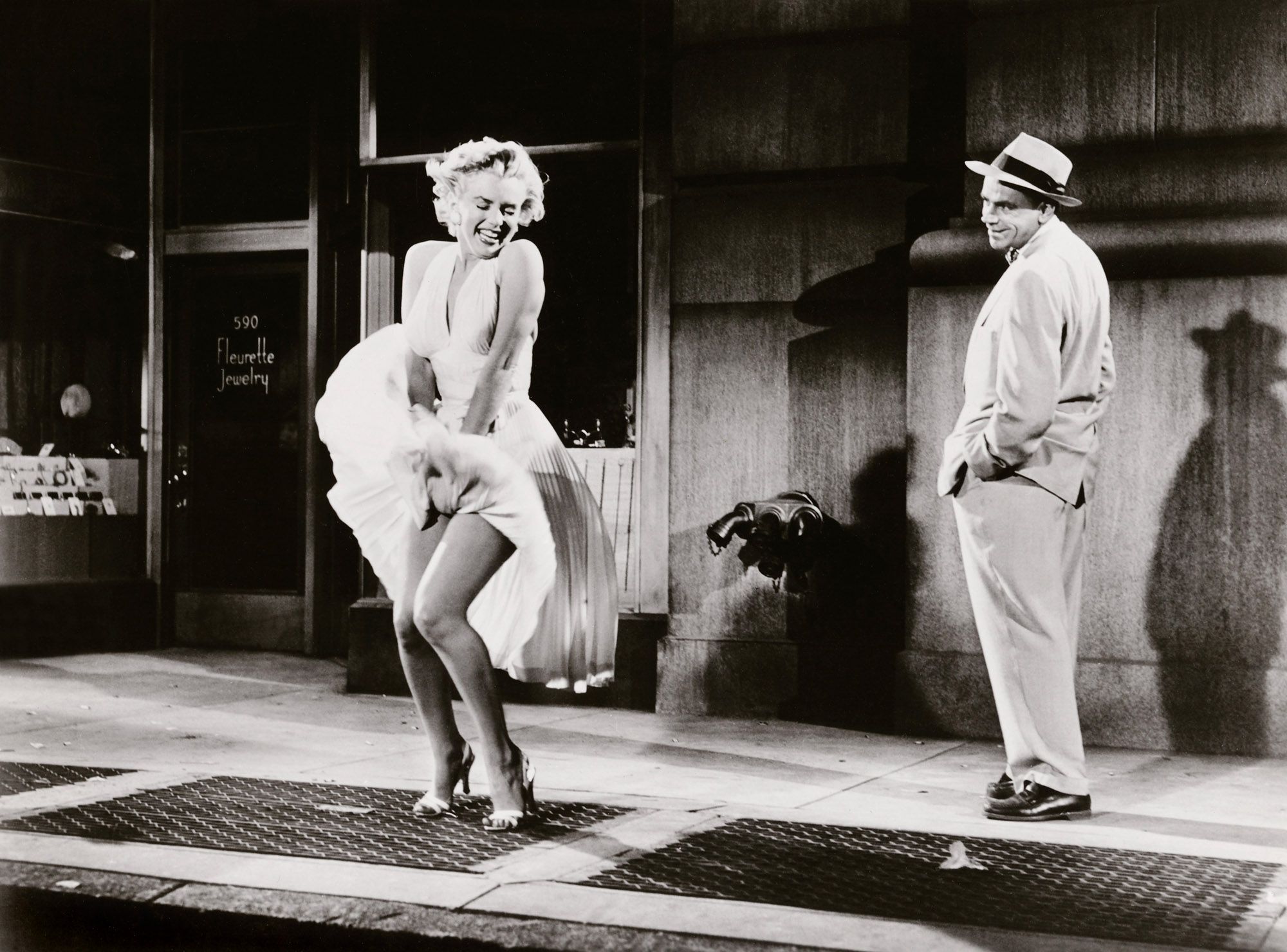 by Sam Shaw - Marilyn Monroe and Tom Ewell in 'The Seven Year Itch', 1954 Director- Billy Wilder.jpg
