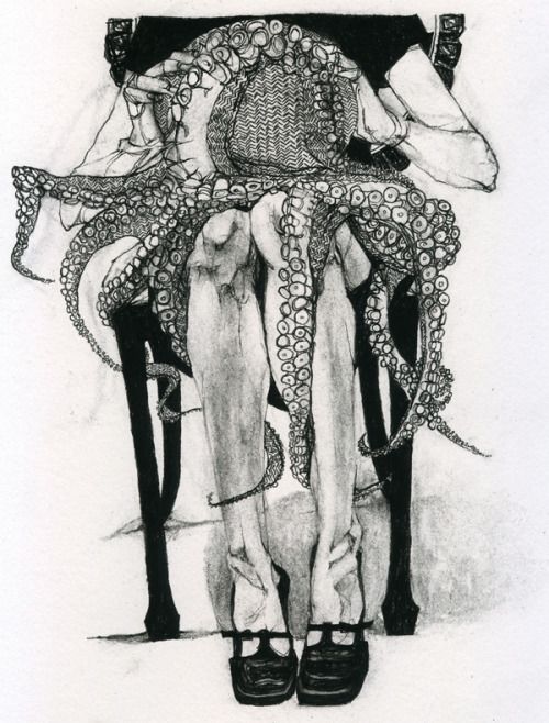 Deanna Staffo  - Rogue Activities from Charcoal Island series, 2006 Drawings with Charcoal.jpg