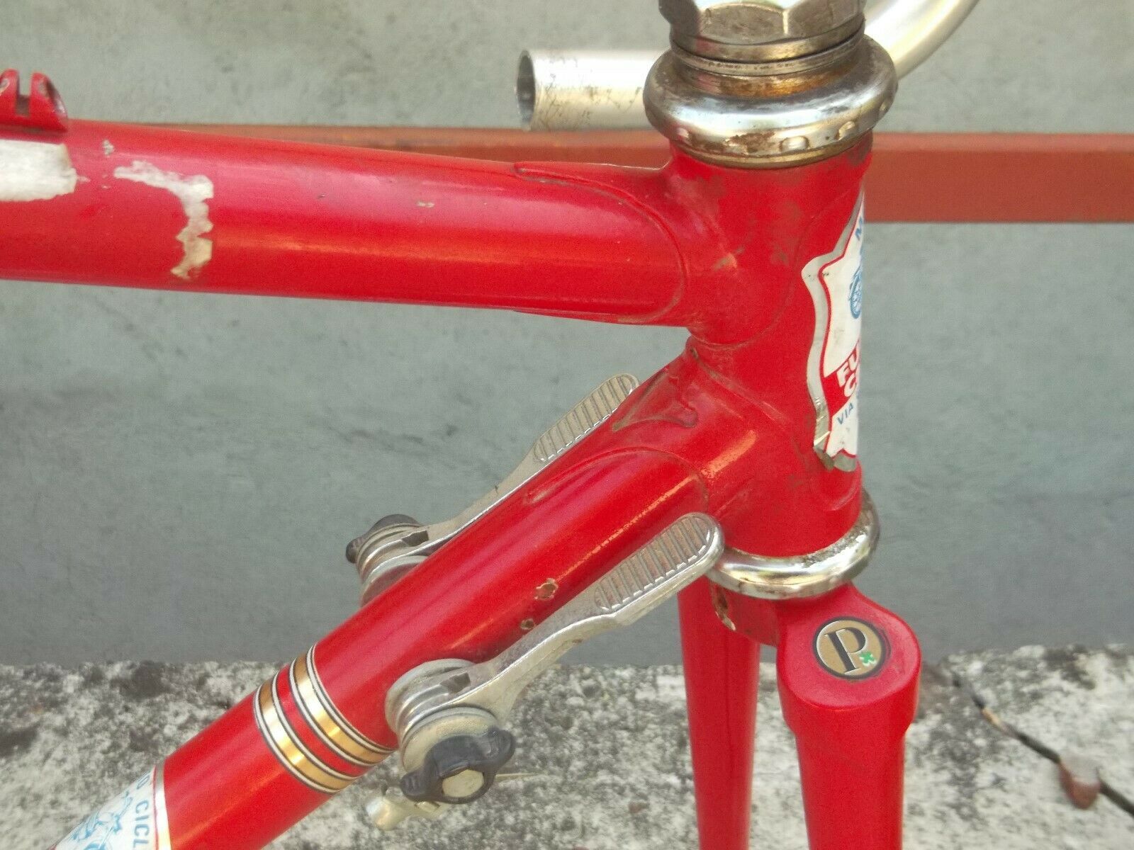  Details zu  TELAIO CORSA BICI VINTAGE PROFESSIONAL ITALIAN FRAME JUNIORES 22'' CASIMIRO NISI ...jpg