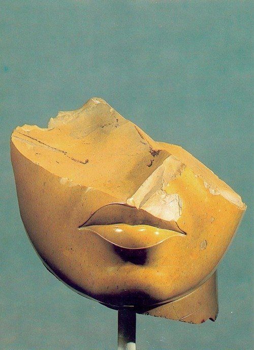 Fragment of the Face of a Queen, Egypt, ca. 1353-1336 B.C.E..jpg