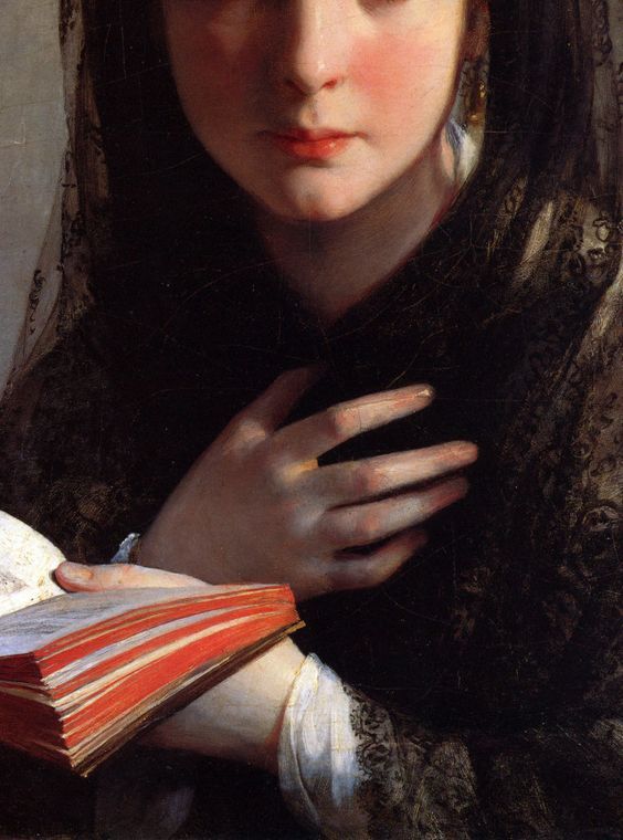 Friedrich von Amerling - In Träumen versunken (1835)).jpg