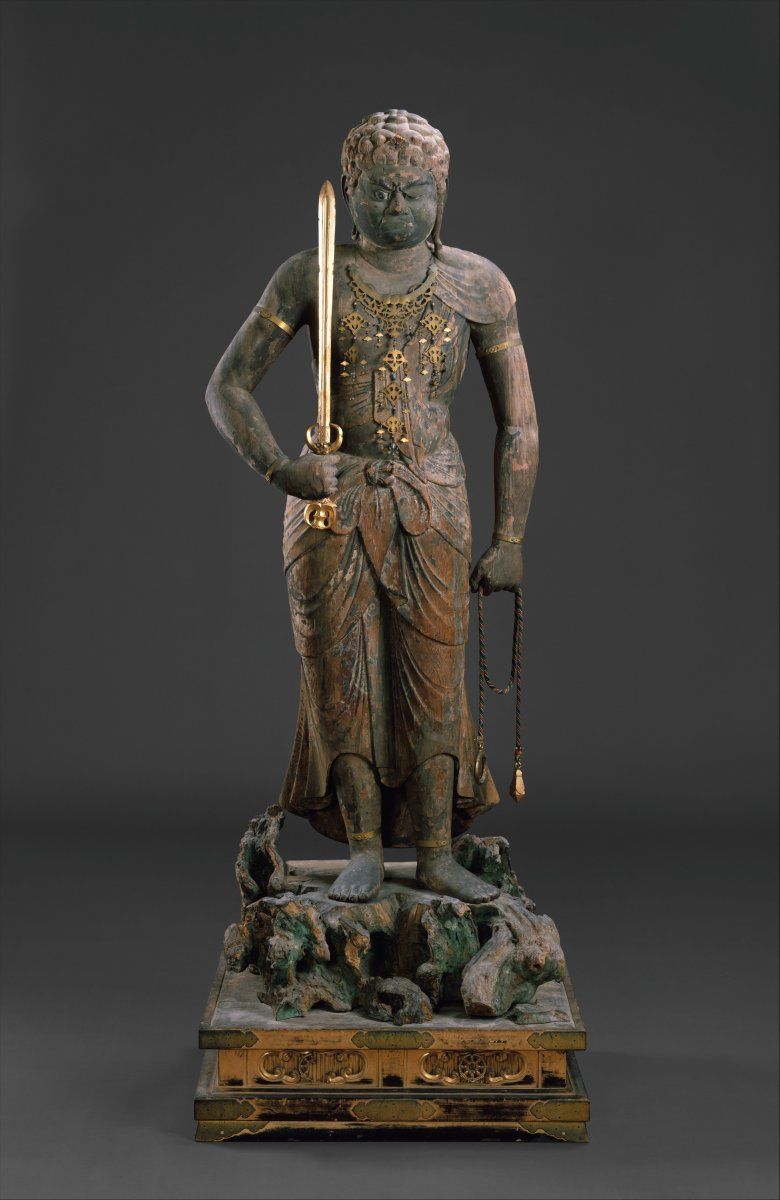 Fudō Myōō (Achala-vidyārāja) 12th century.jpg