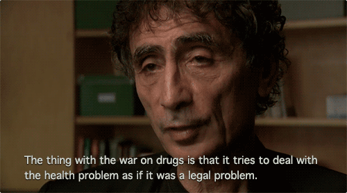 Gabor Maté Hungarian-born physician specializing in treatment of addiction @The House I Live In.gif