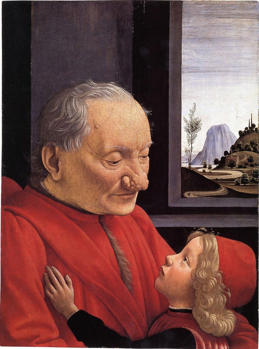 ghirlandaio domenico, greis mit kind, nach 1490.jpg