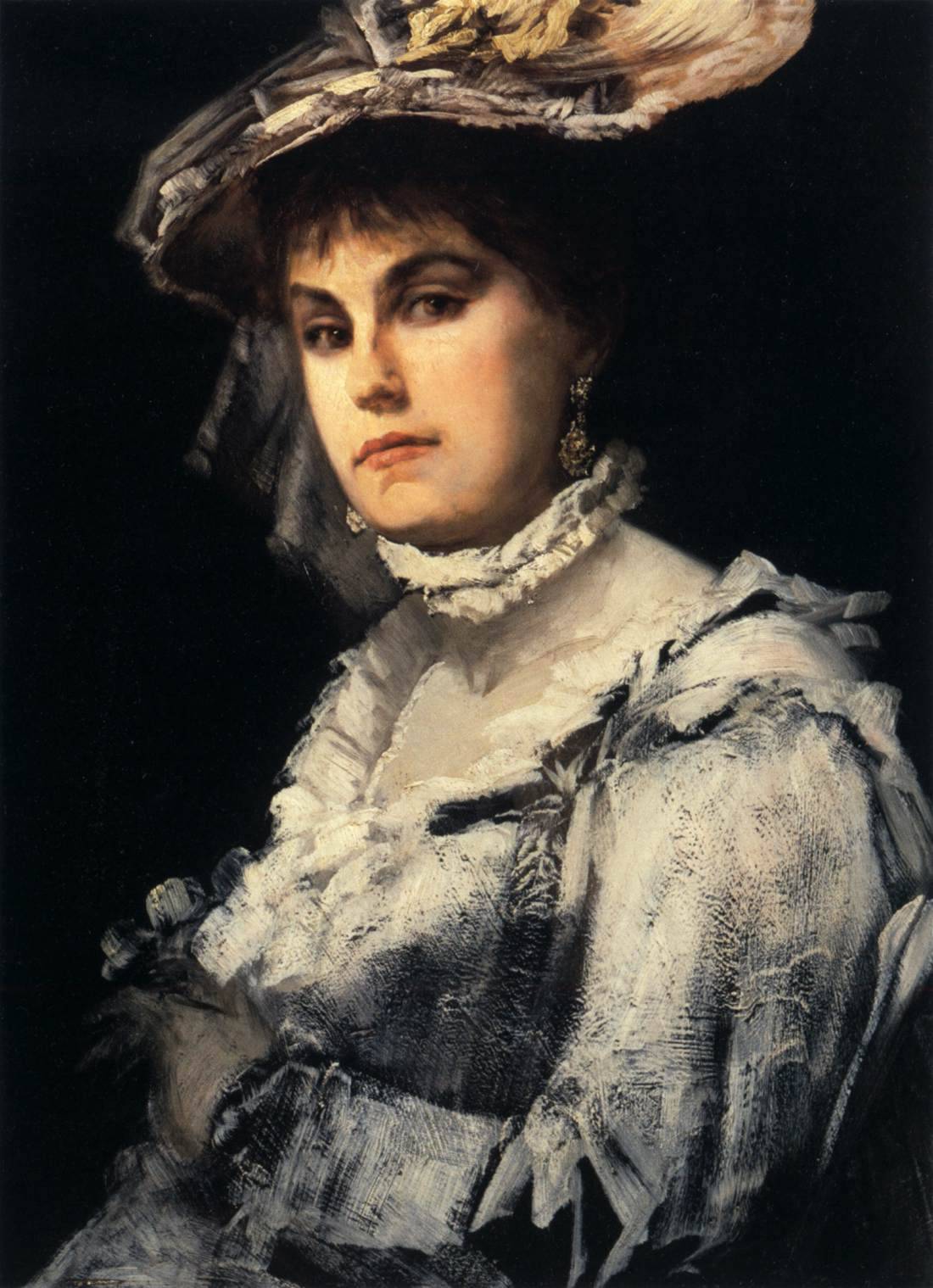Hans Makart - Bildnis seiner ersten Frau Amalie (c. 1871).jpg
