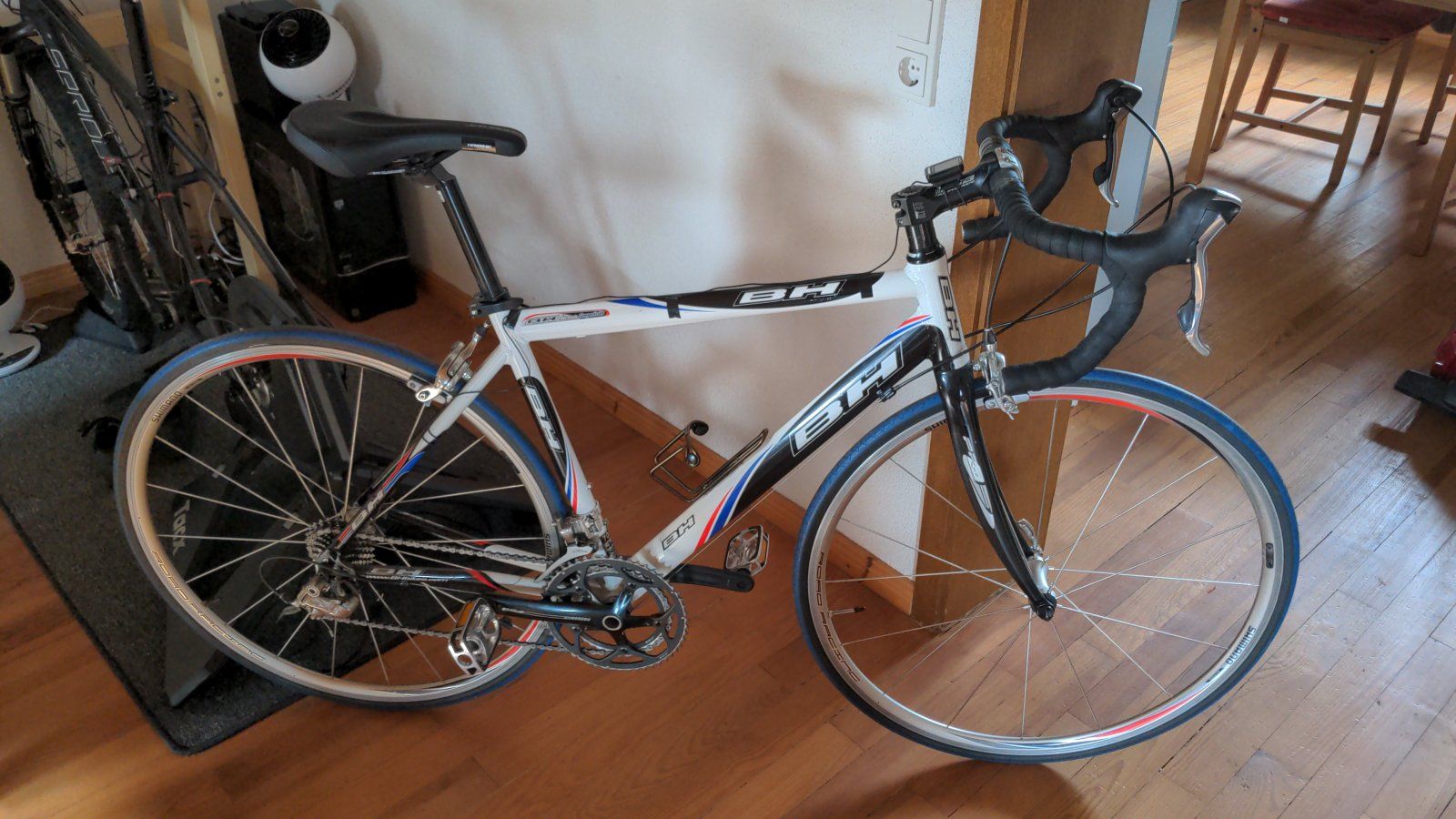 Rennrad Rahmen RH 58 cm Onroad Sport in schwarz matt NR613 