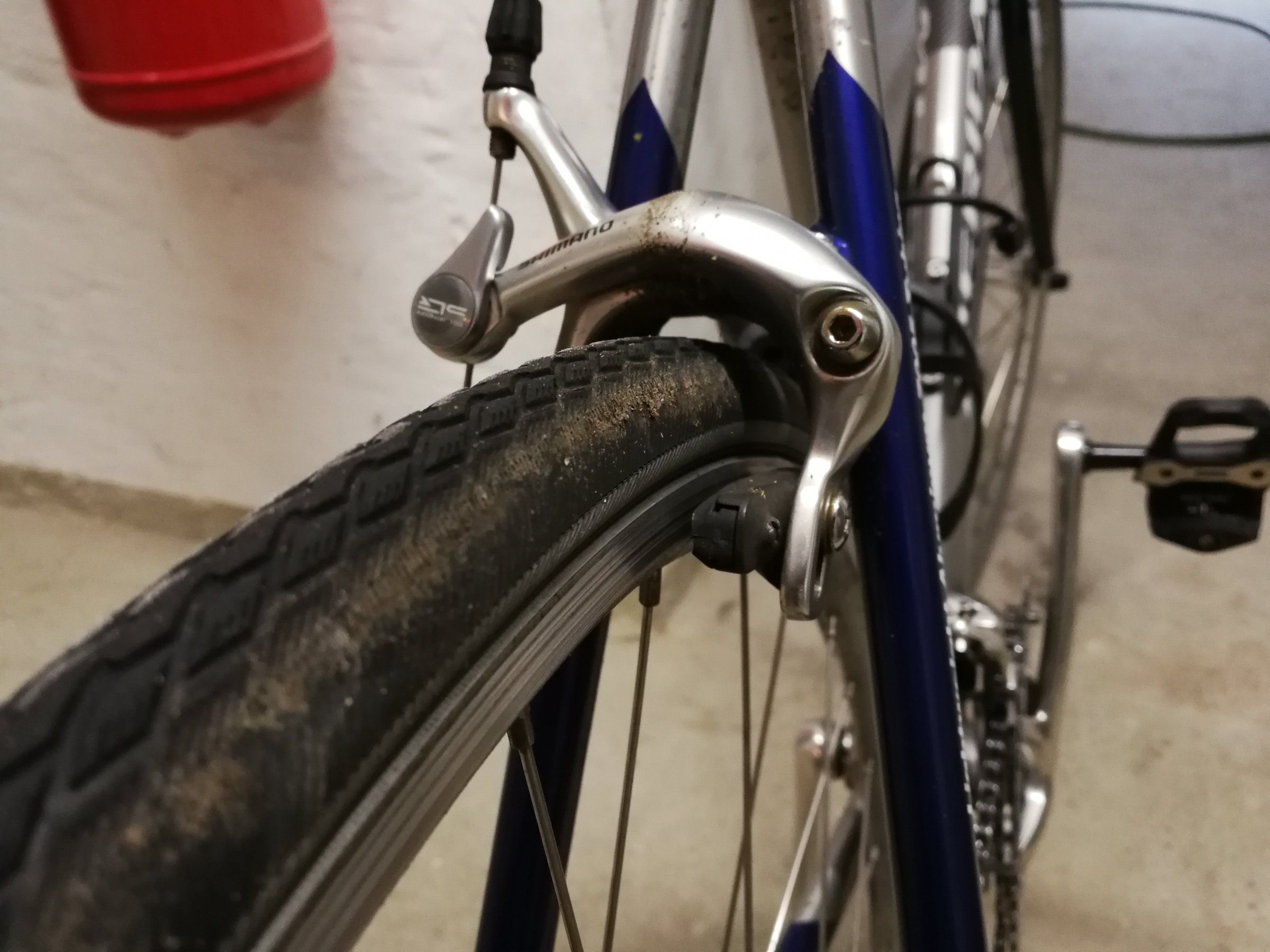 bremsbelag fahrrad einseitig abgenutzt noch fahrtüchtigkeit