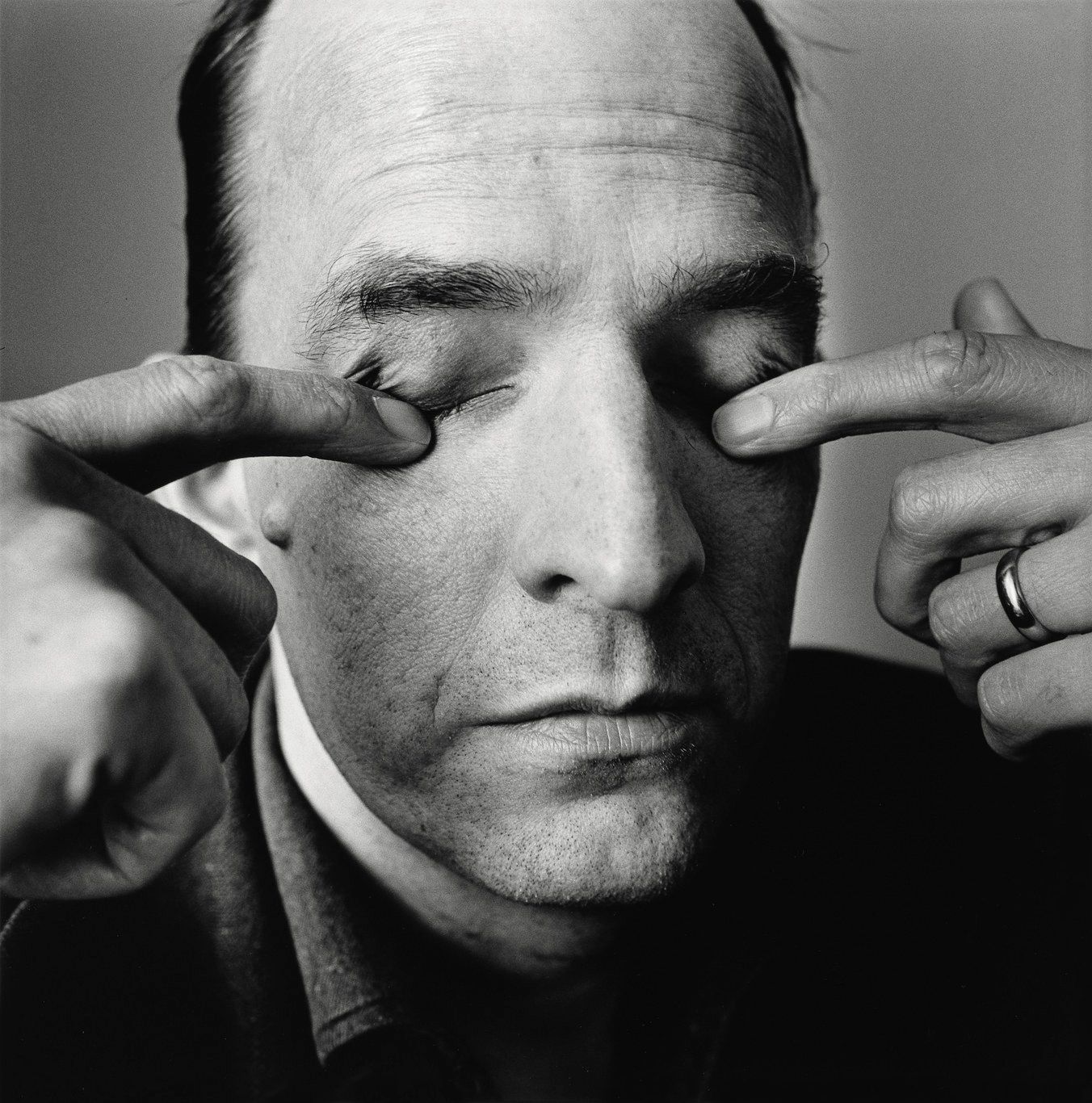 Irving Penn - Ingmar Bergman, Stockholm, 1964, printed 1992.jpg