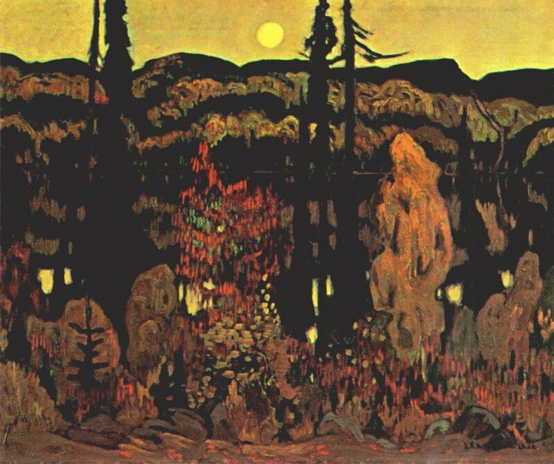 JEH MacDonald - The Lake October Evening (1922).jpg