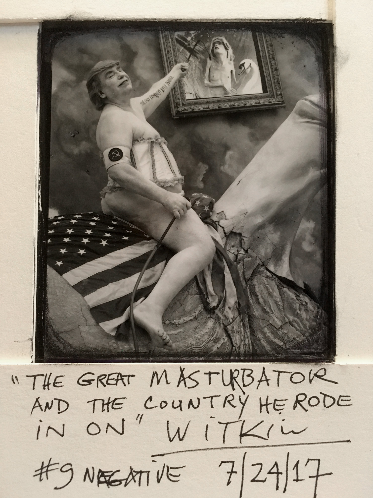 Joel-Peter Witkin - The Great Masturbator And The Country He Rode In On, New Mexico 2017.jpg