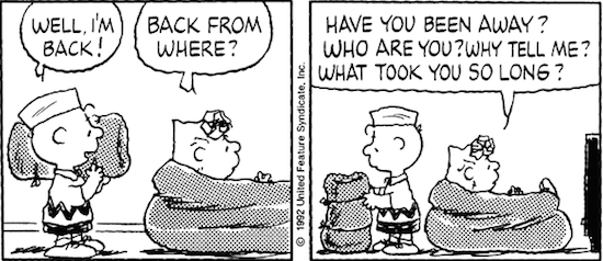 July 28, 1992 — see The Complete Peanuts.png