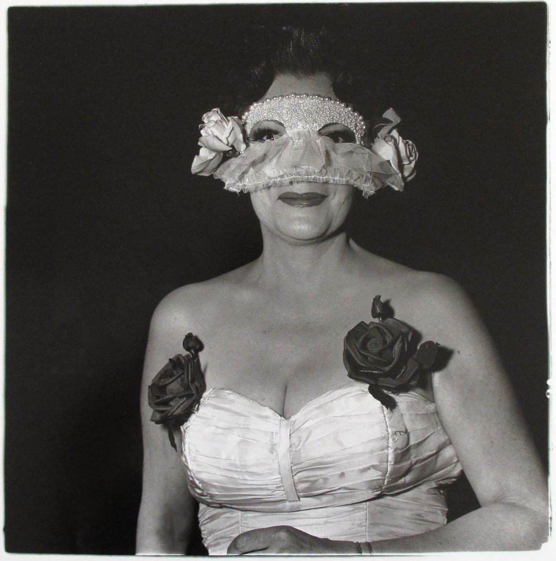 Lady at a Masked Ball with Two Roses on Her Dress, N.Y.C. ()1967) - Diane Arbus.jpg