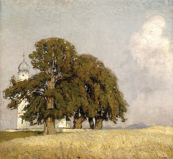 Landscape with Church Towers - Franz Xaver Hoch (1912).jpg