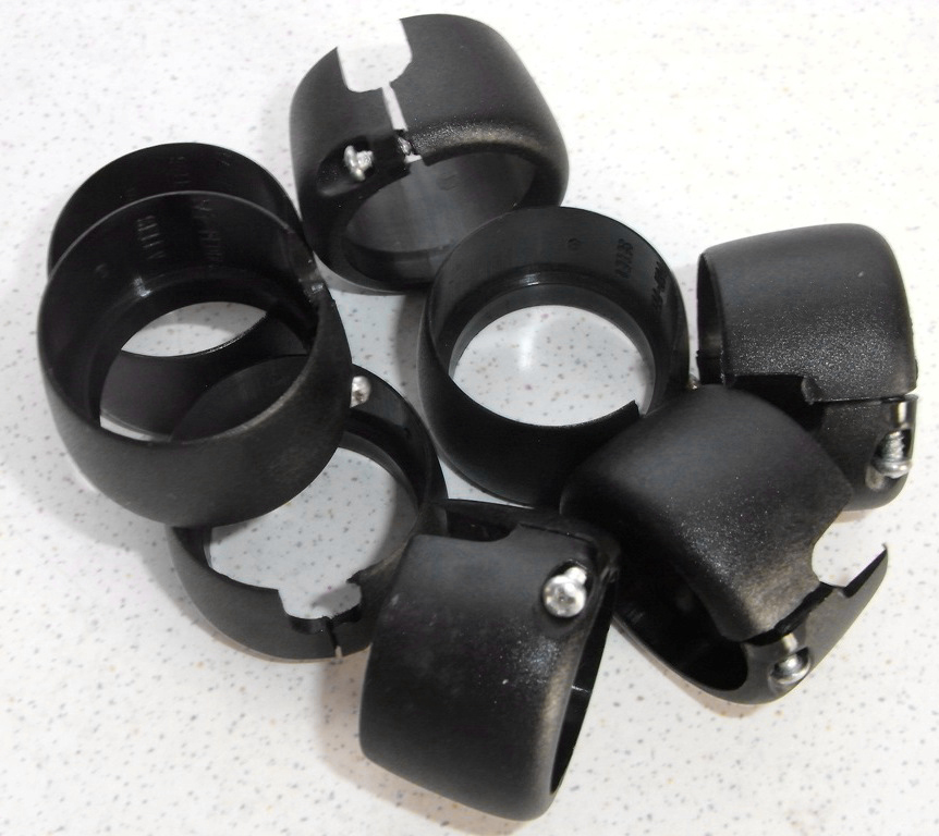 NOS - black Selev Anello bar tape lockring set (3).JPG