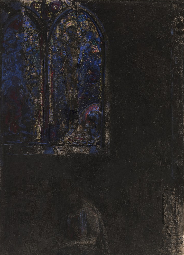 Odilon Redon - The window.png