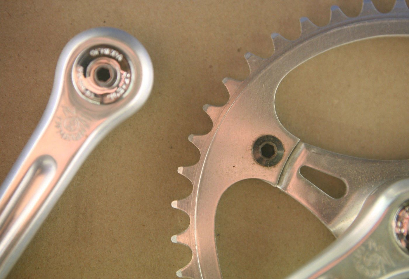 Ofmega Baby Sprint cranks crankset 125mm nos (3).jpg