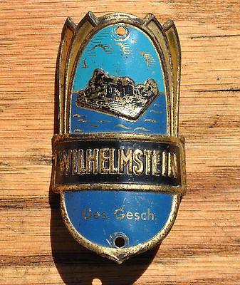 Oldtimer-Fahrrad-Emblem-Steuerkopfschild-Wilhelmstein-ORIGINAL.jpg