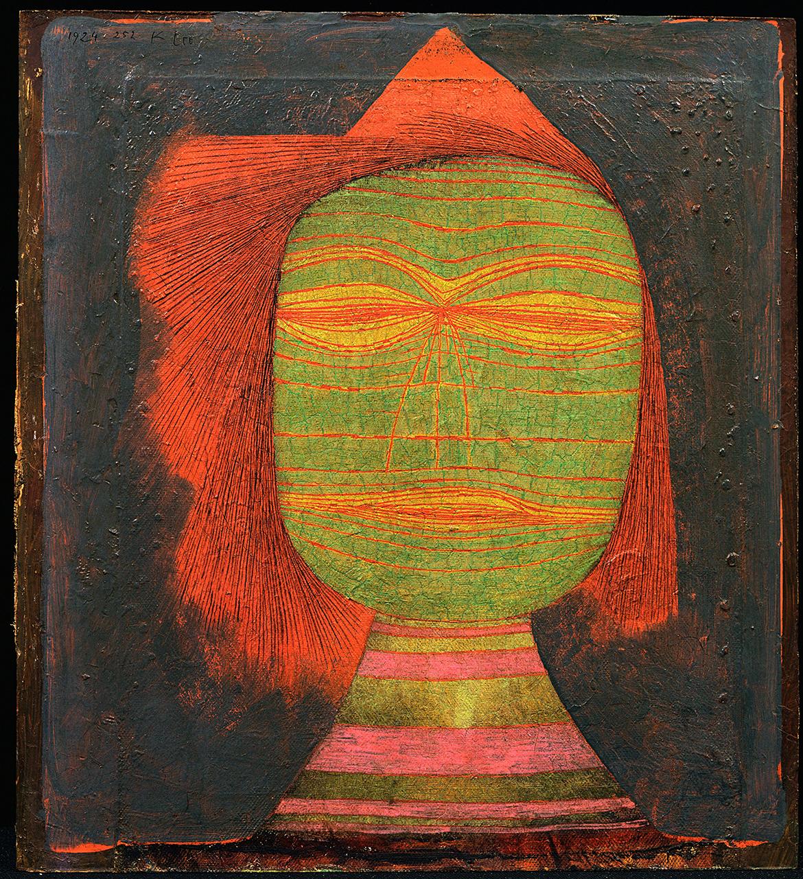 Paul Klee - '(Jugendlicher) Schauspieler=Maske'( 1924).jpg