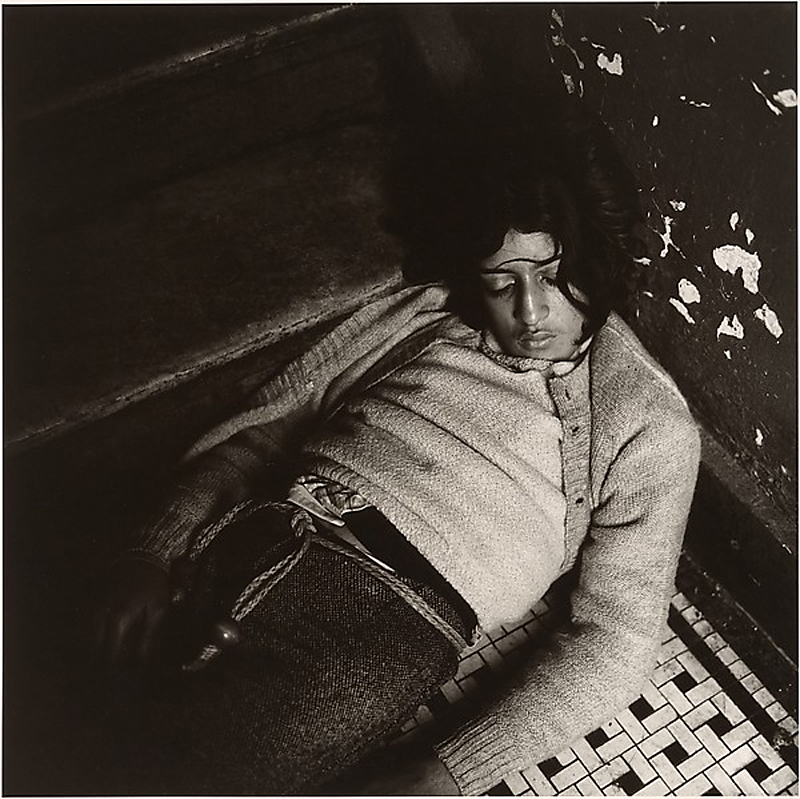 Peter Hujar (American, Trenton, New Jersey 1934-1987 New York) - Girl in My Hallway(1976).jpg