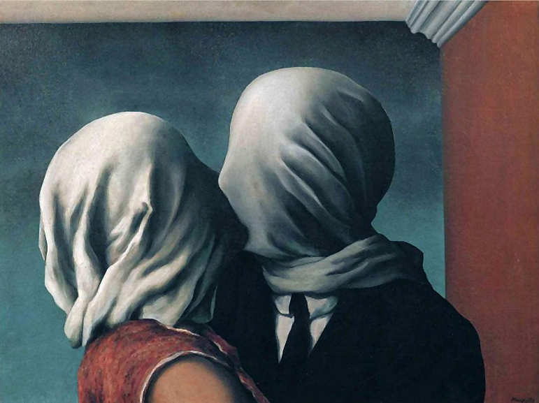 René Magritte - Les Amants [The lovers] (1928).jpg