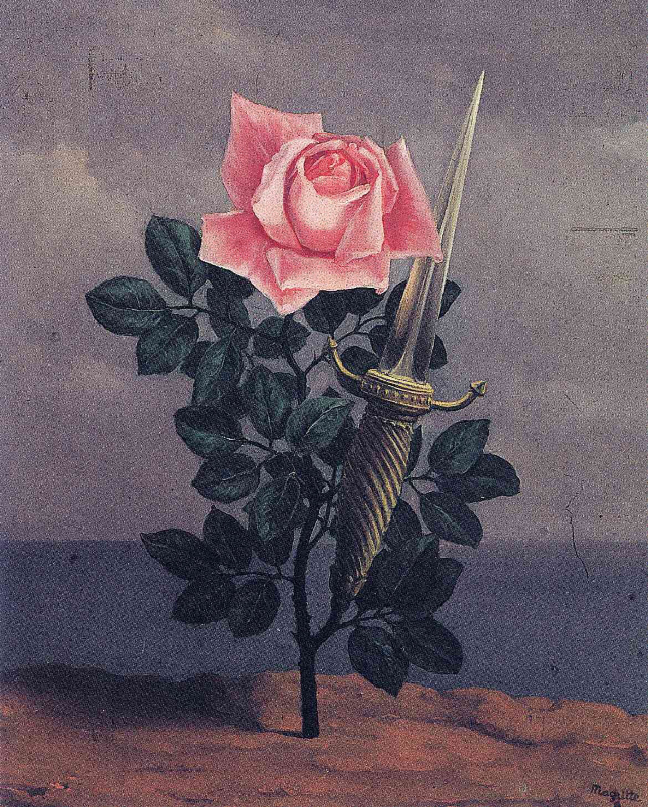 Rene Magritte - The Blow To The Heart, 1952.jpg