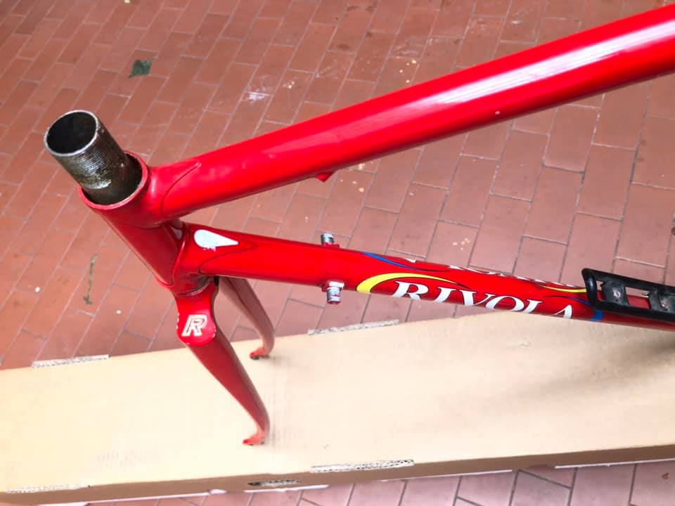 Rivola 110 telaio rosso repaint renewd bake cable guiding tobe tube aero  (3).jpg