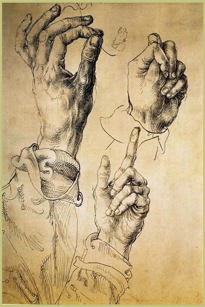 Study of Hands — Albrecht Dürer.jpg