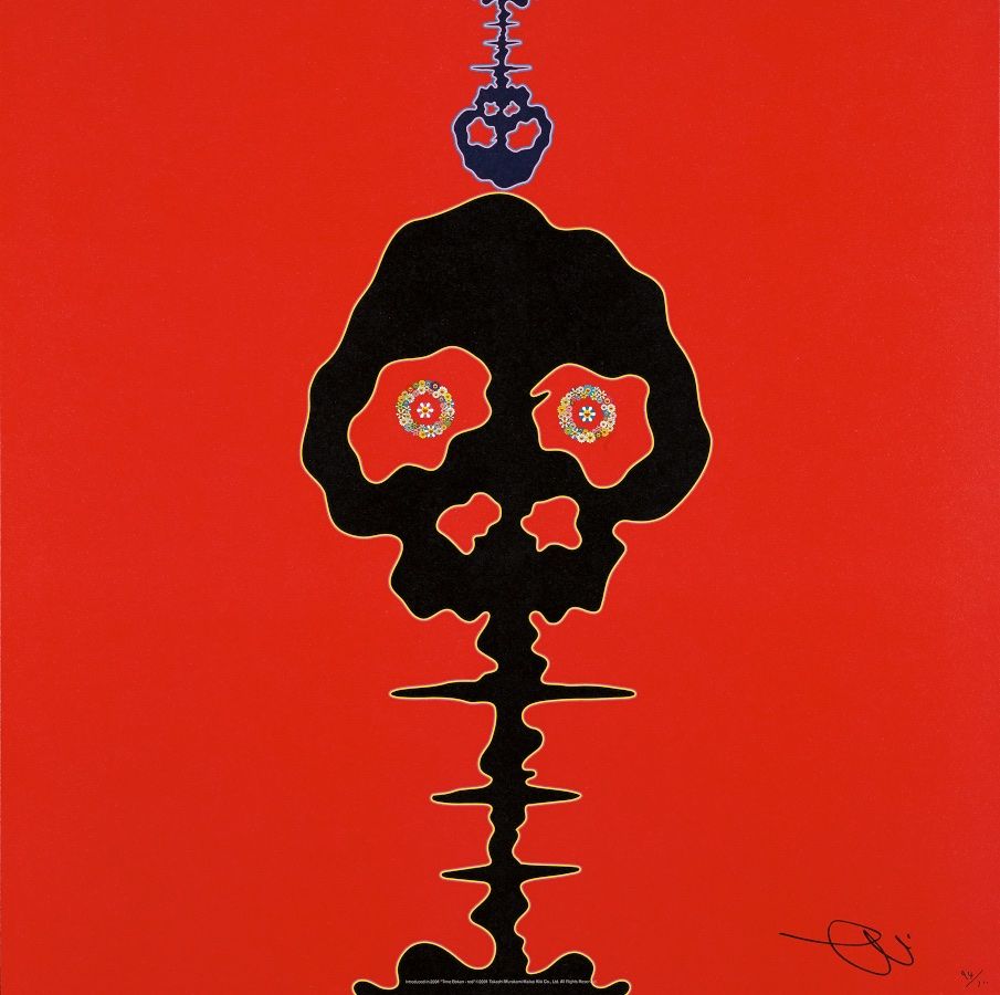 Takashi Murakami - Time Bokan (red).jpg