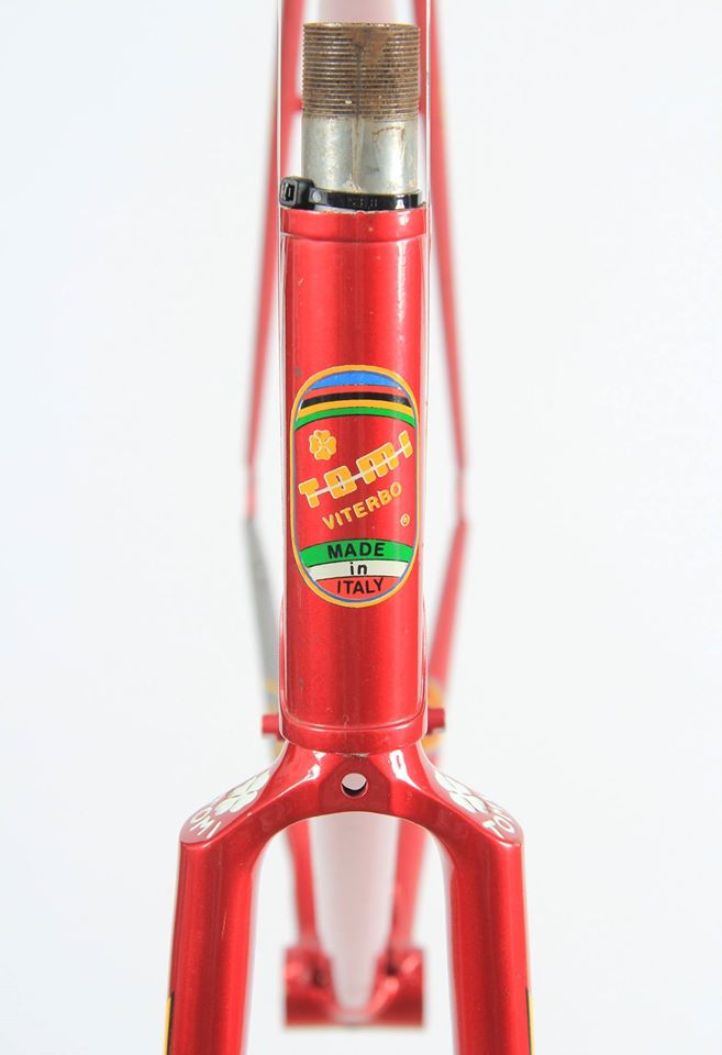 Tomi Competizione, Viterbo frame from late 70searly 80s repainted by Tomi in 90s himself (3).jpg