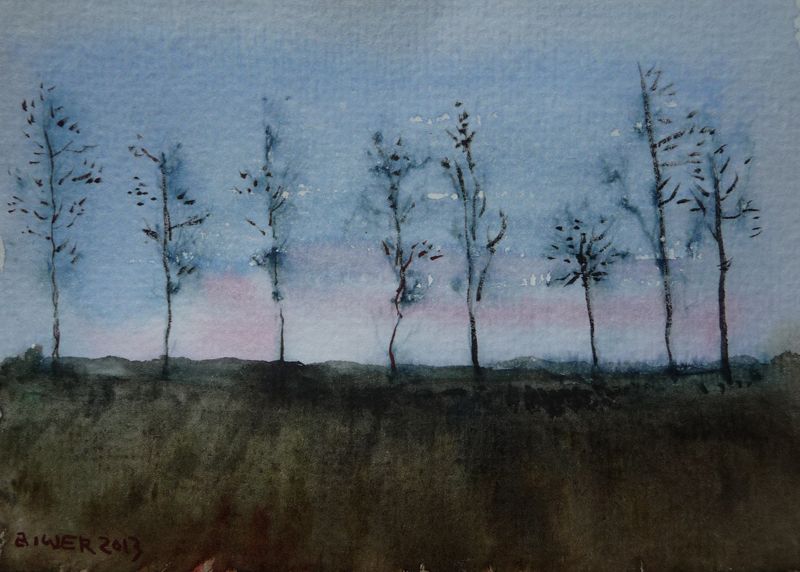 Web.December trees. watercolour 2013.jpg