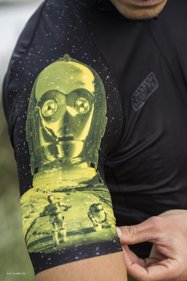 Die ersten Rennrad-Jedi: Bioracer bringt Star Wars Trikots