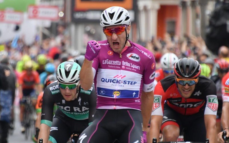 Giro d’Italia 2018 – Etappe 13: Viviani hält Bennett auf Distanz