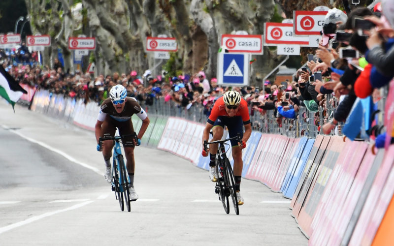 Giro d’Italia 2018 – Etappe 10: Nico Denz verfehlt Sieg nur knapp hinter Mohoric