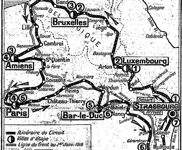 Brevet und Audax-Szene: Randonnée zu den Schlachtfeldern des 1. Weltkrieges