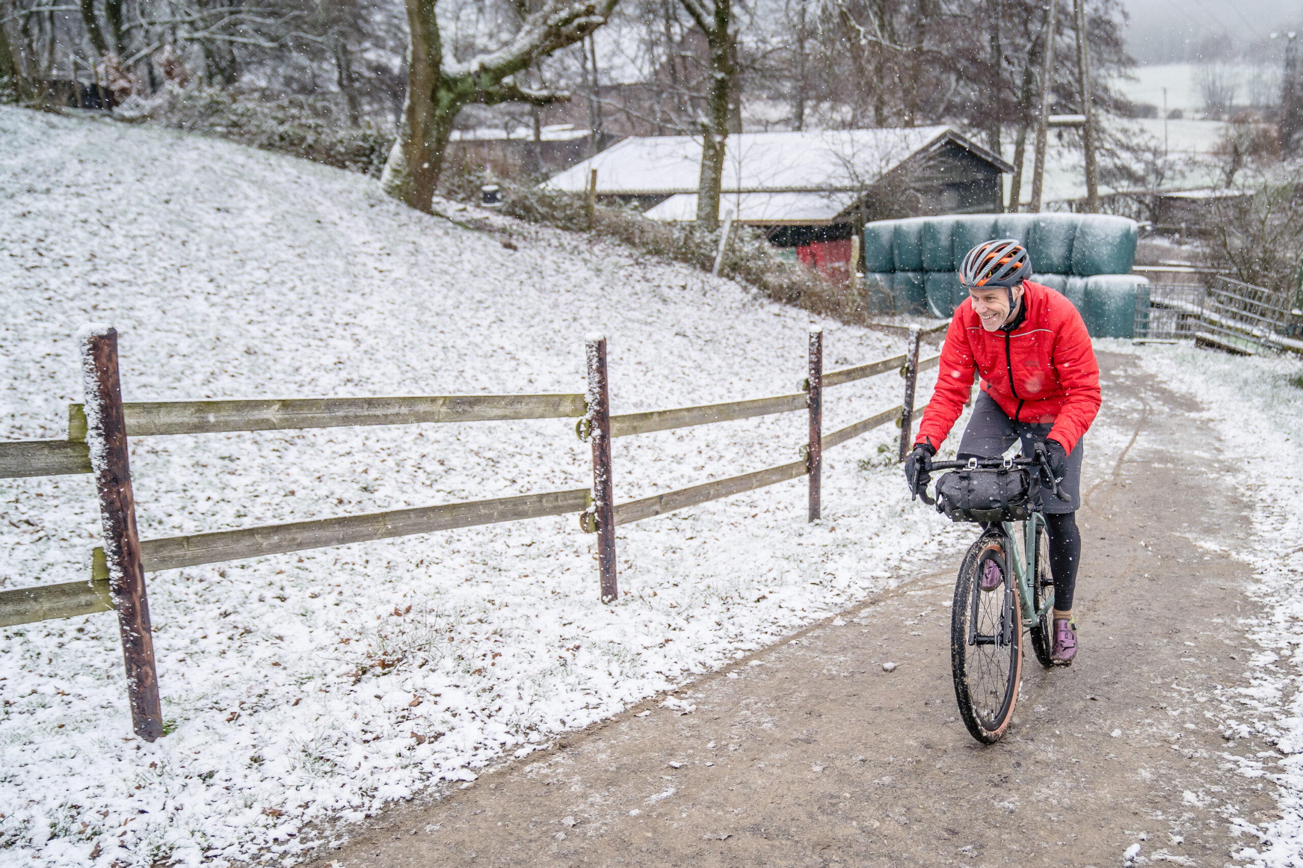 So machen Sie Ihr Fahrrad fit für Schnee und Eis