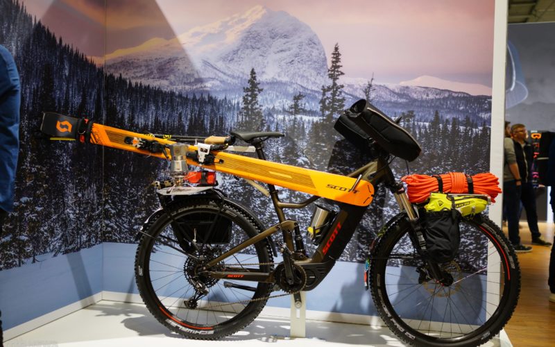ISPO 2019: Scott mit Skitouren-Bike und stylischen Rucksäcken
