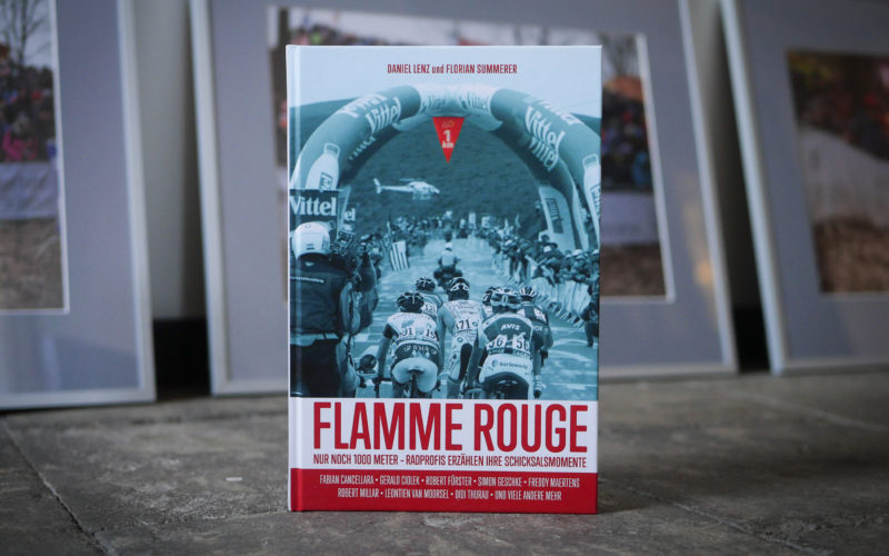 Autorengespräch und Verlosung: Flamme Rouge – Gedanken vor der Ziellinie