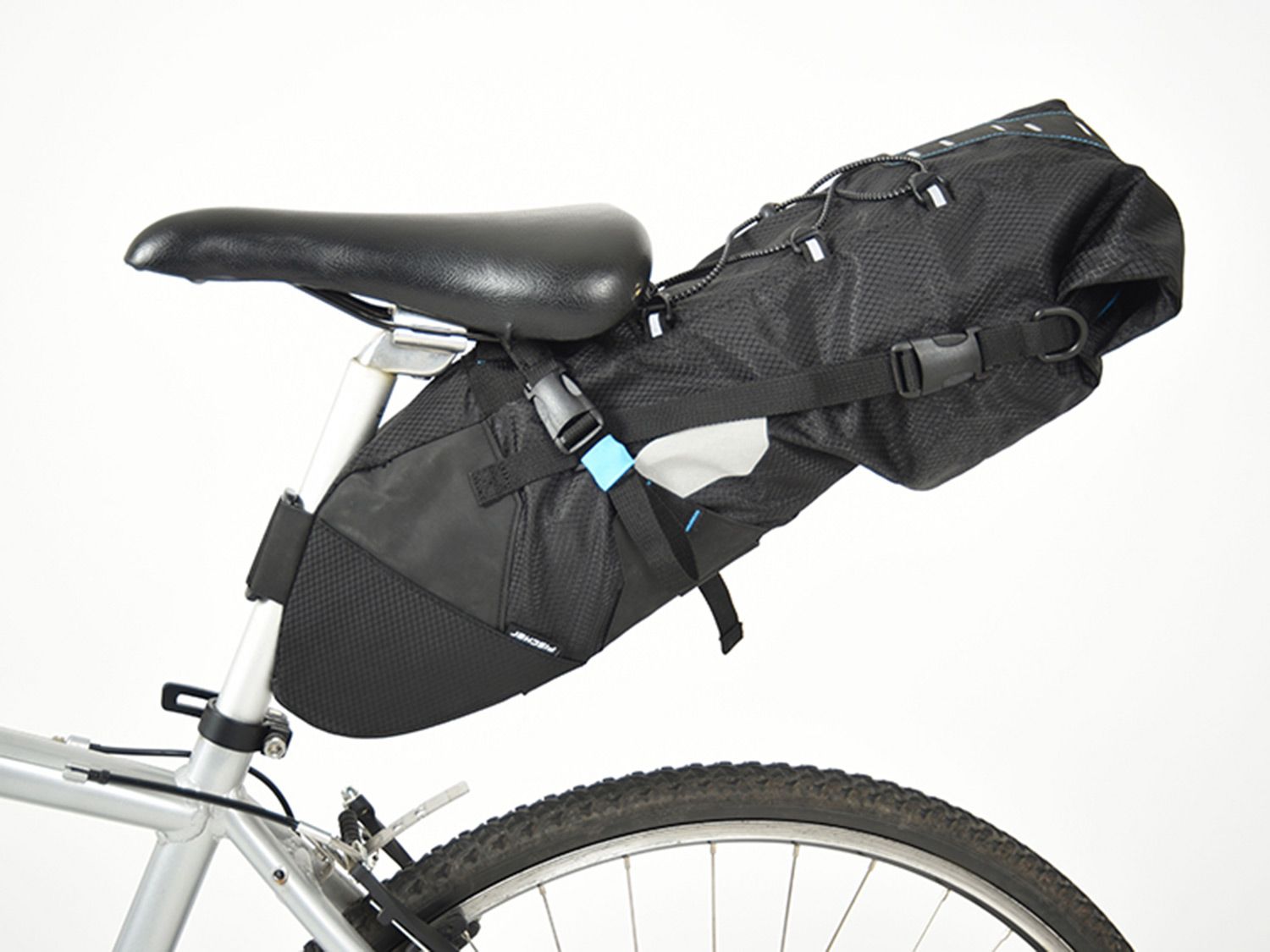 XL-Saddlebag bringt Discounter: Lidl Bikepacking-Tasche - Fischer Rennrad-News vom
