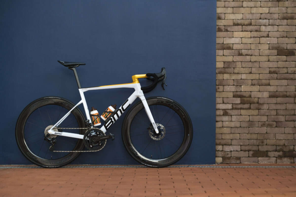 BMC Teammachine SLR für Van Avermaet: Gold muss sein